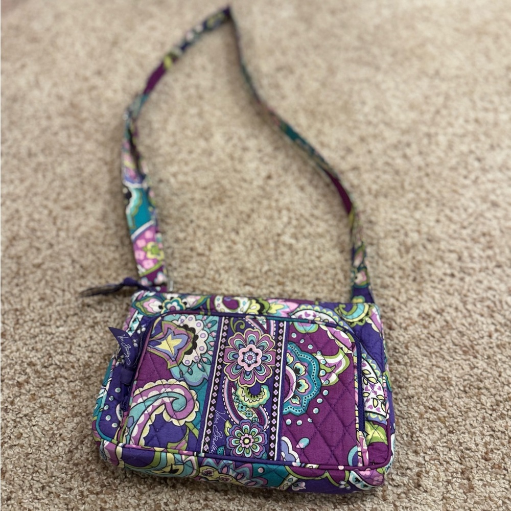 Vera Bradley Multicolor Paisley Crossbody Bag